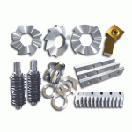 High-Quality Shredder Blade Alloy Steel Single-Axis Knife Is Used For Plastic Cutting