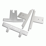 Long Blades For Packaging Machines Bag Making And Sealing Steel Vertical Tooth Blades - Image 3