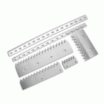 Long Blades For Packaging Machines Bag Making And Sealing Steel Vertical Tooth Blades - Image 4
